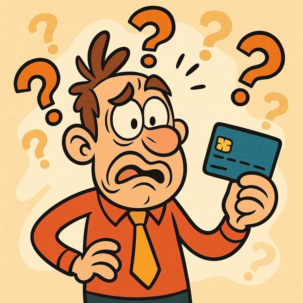 A cartoon image questioning how to make credit disputes