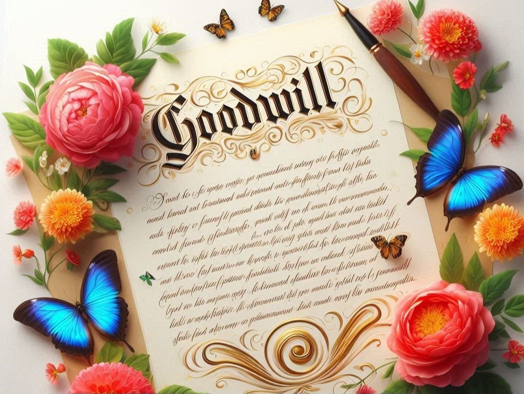 A letter of goodwill
